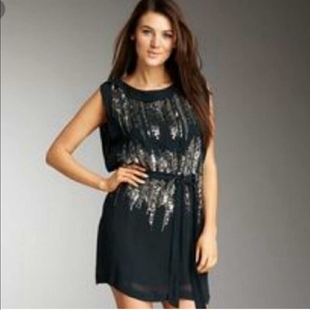 Dark green French Connection FCUK dress